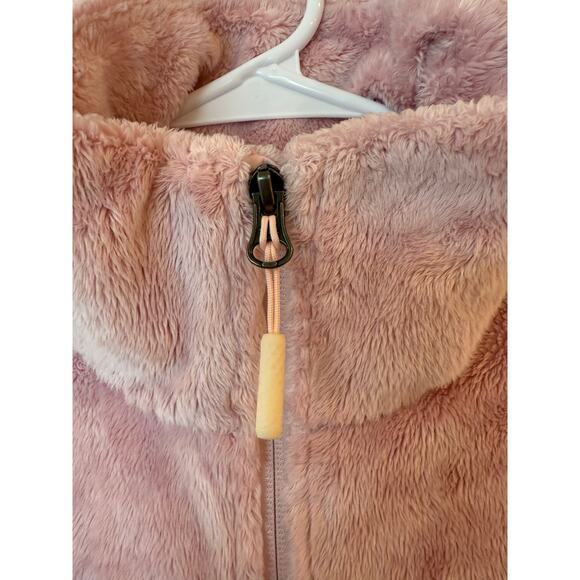The North Face Fleece Jacket Womens Small Pink Osito Outdoor Classic Full Zip - Picture 7 of 14